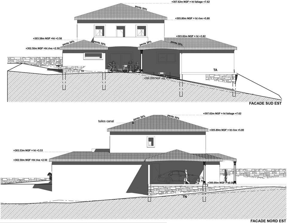 Projet maison individuelle, Pays Basque (64)
