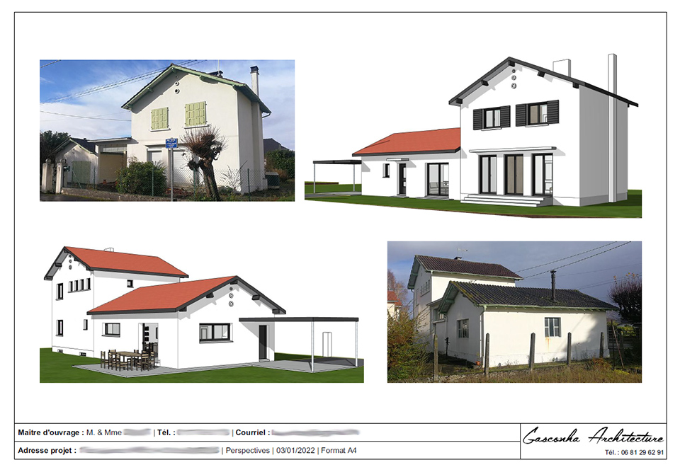 Rénovation d'une maison dans le 64